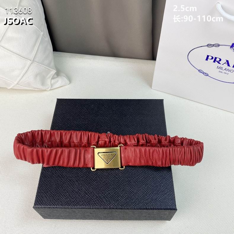 Prada belt 25mmX90-110cm 8L (7)
