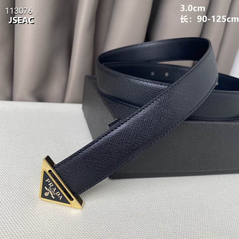 Prada belt 30mmX95-125cm 8L (8)