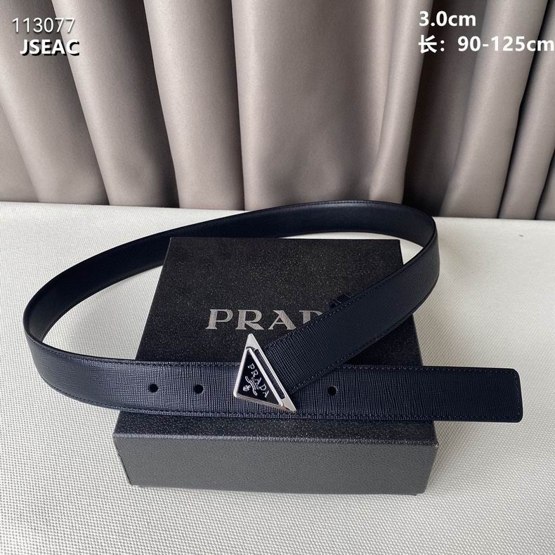 Prada belt 30mmX95-125cm 8L (9)