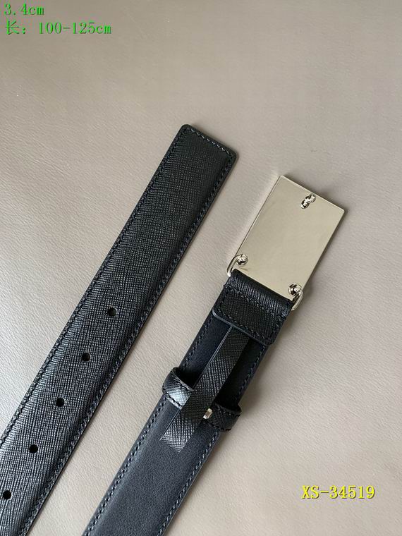 Prada belt 34mm 100-125CM 8L (21)