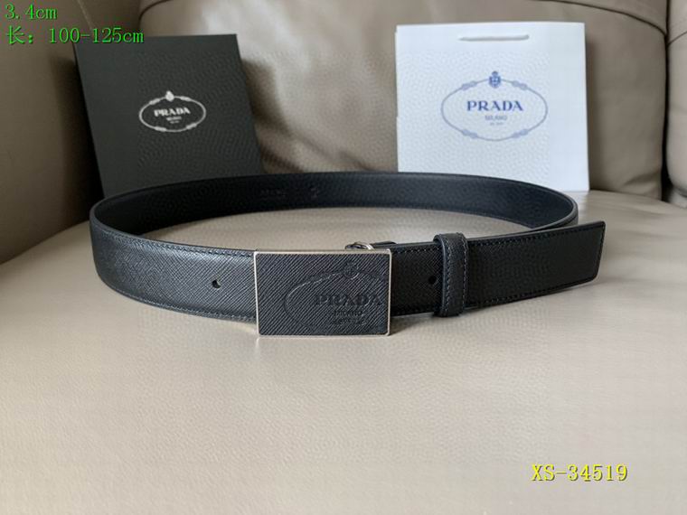 Prada belt 34mm 100-125CM 8L (26)