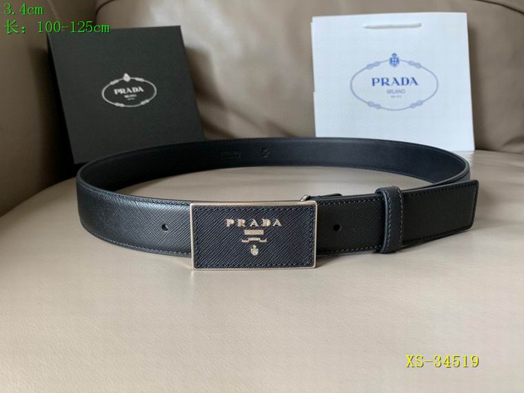 Prada belt 34mm 100-125CM 8L (33)