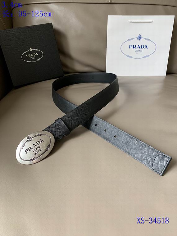 Prada belt 34mmX 95-125CM 8L (18)