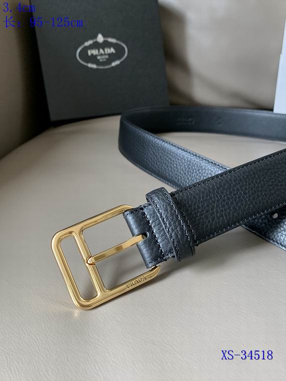 Prada belt 34mmX 95-125CM 8L (9)