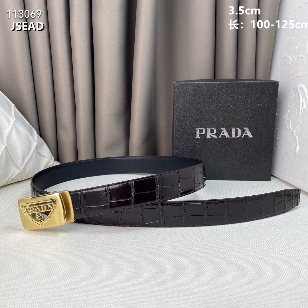 Prada belt 35mmX100-125cm 8L (1)