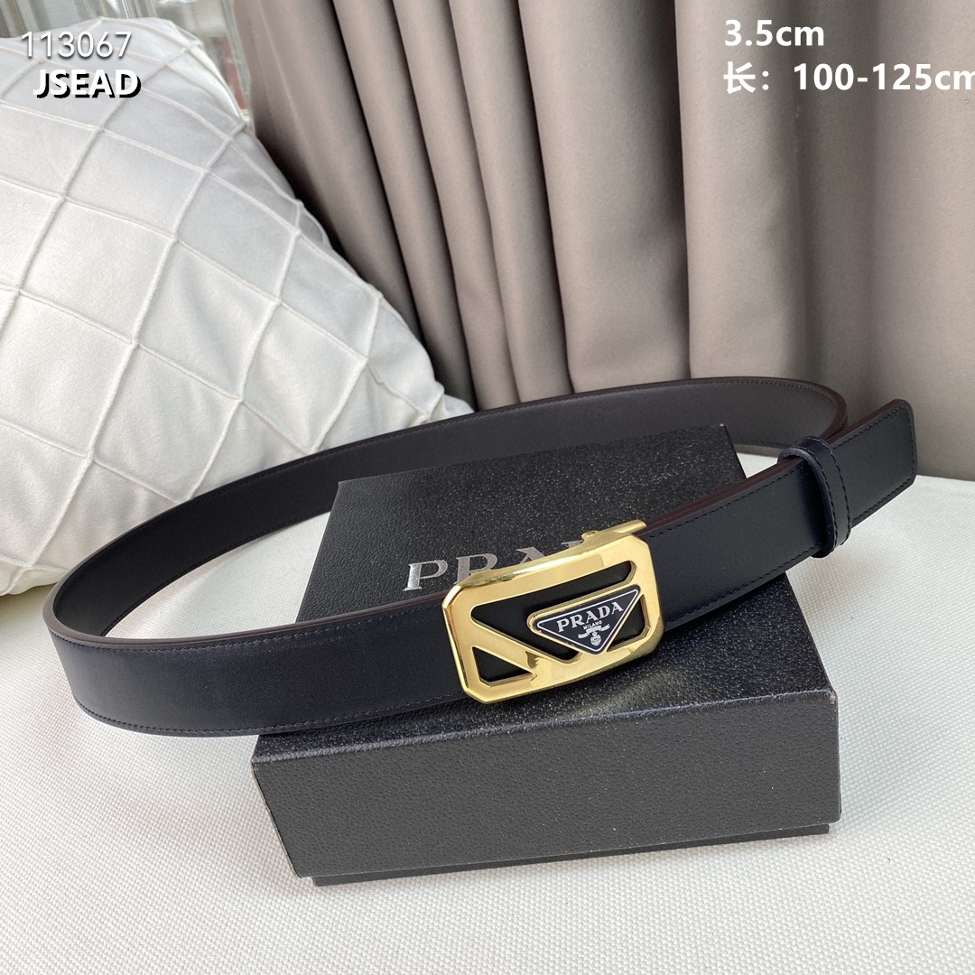 Prada belt 35mmX100-125cm 8L (2)