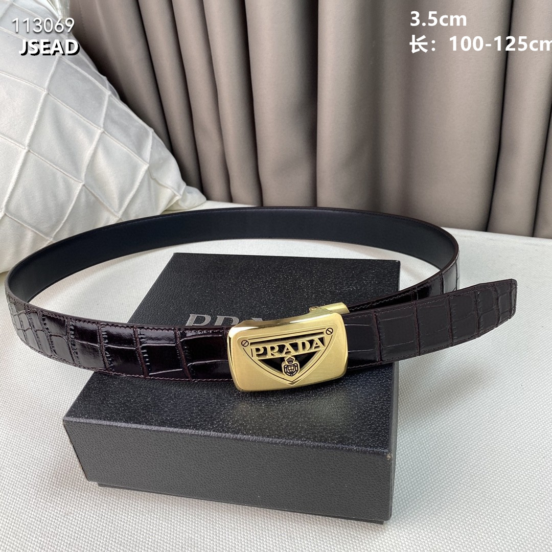 Prada belt 35mmX100-125cm 8L (3)