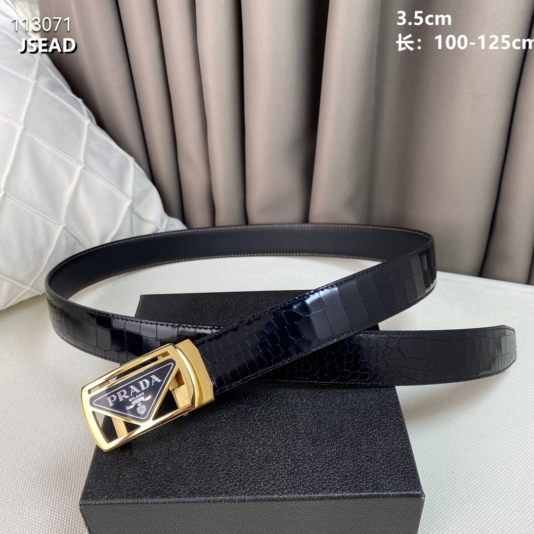 Prada belt 35mmX100-125cm 8L (3)