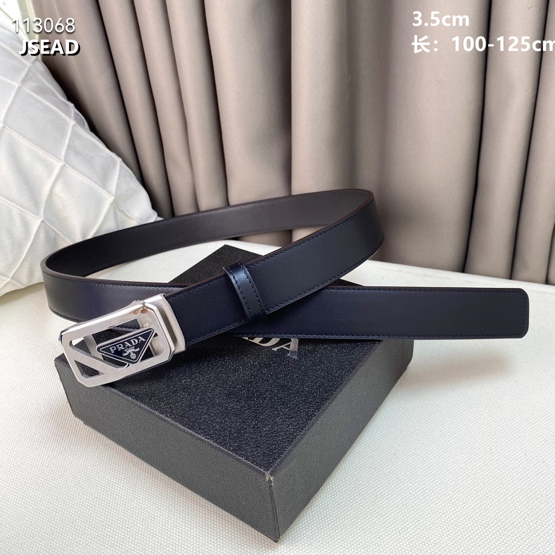 Prada belt 35mmX100-125cm 8L (6)