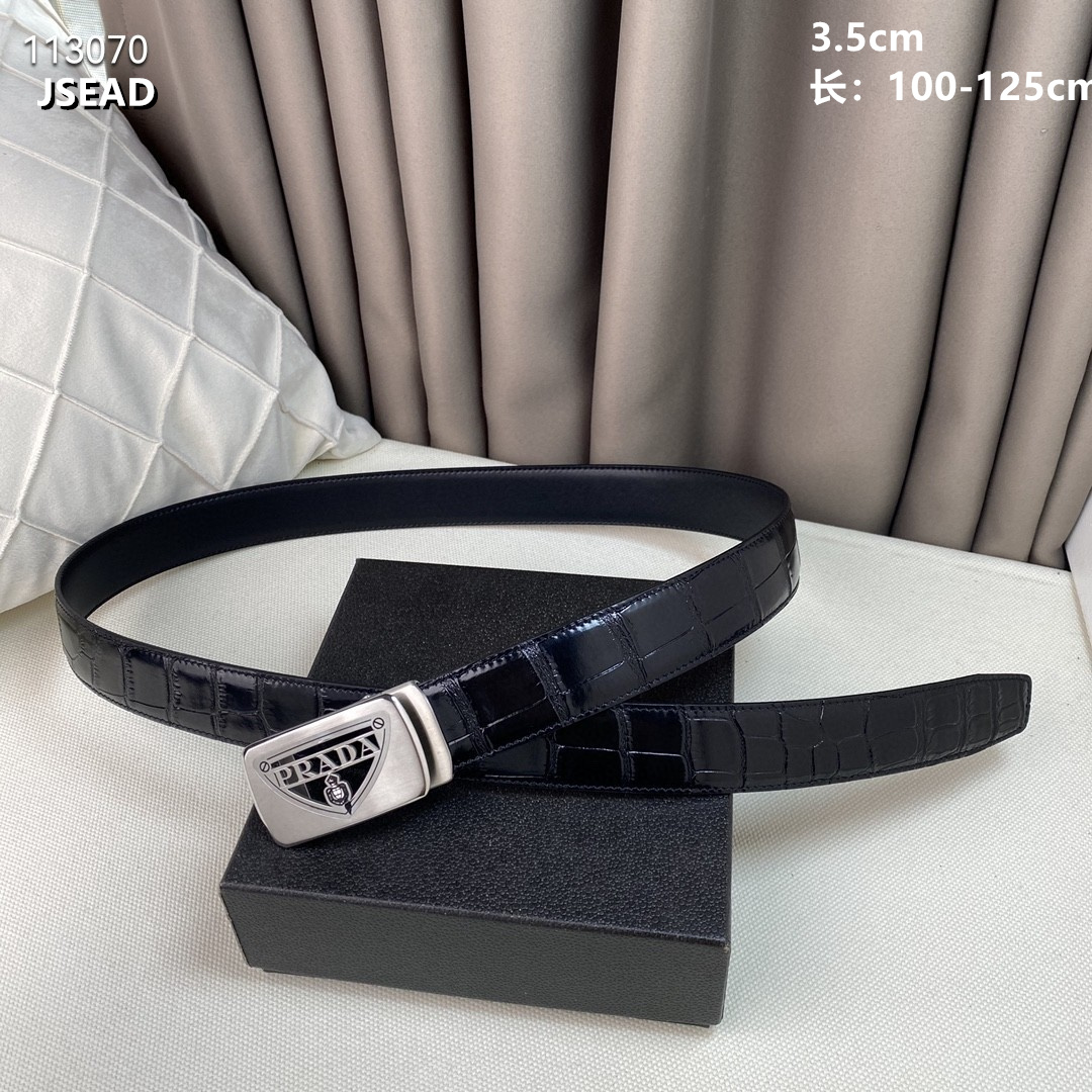 Prada belt 35mmX100-125cm 8L (6)