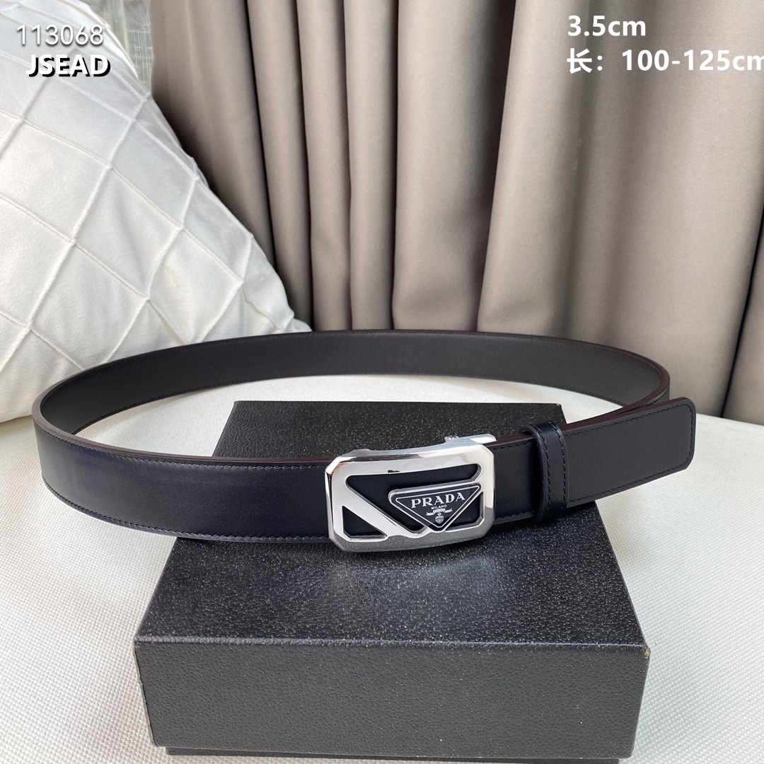 Prada belt 35mmX100-125cm 8L (7)