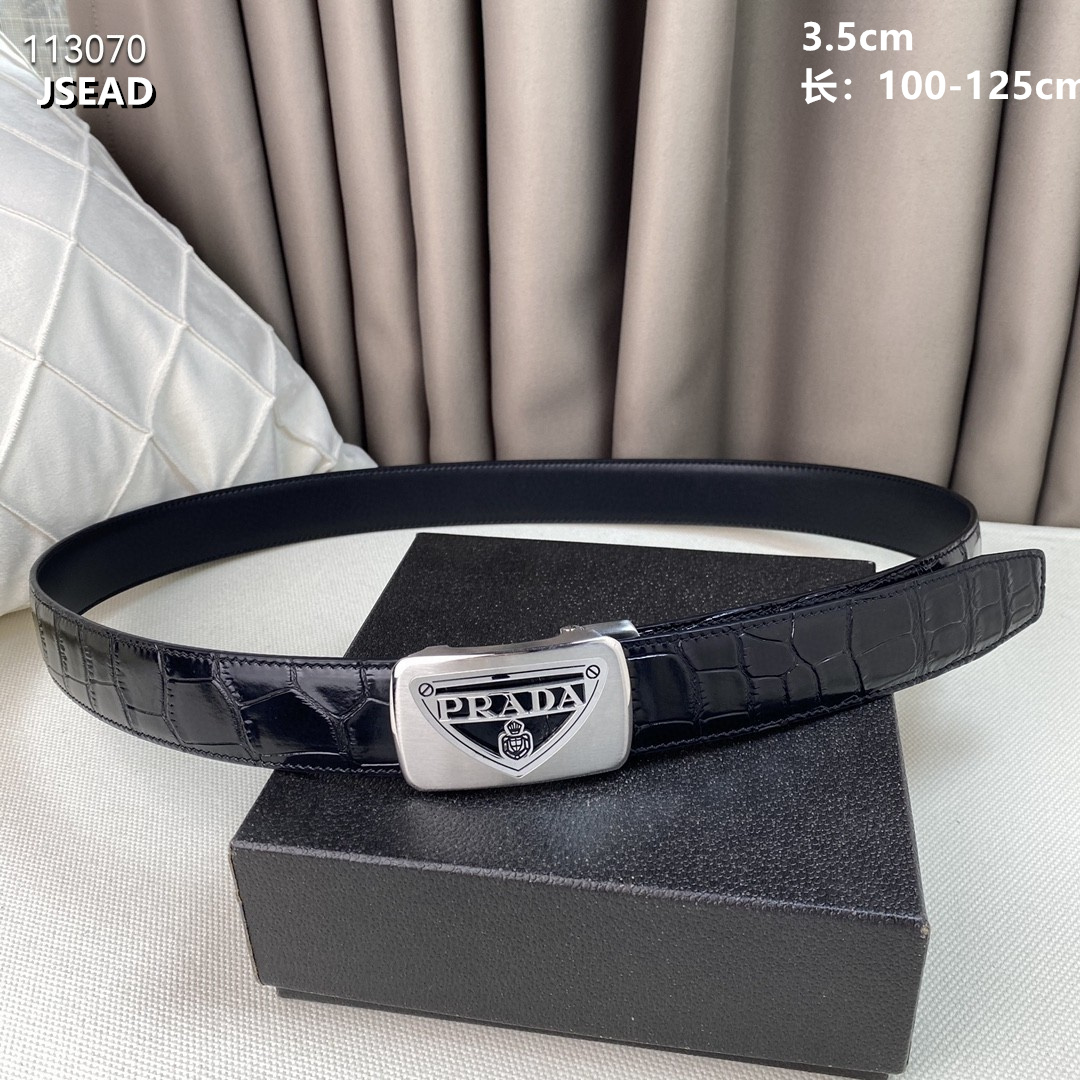 Prada belt 35mmX100-125cm 8L (7)