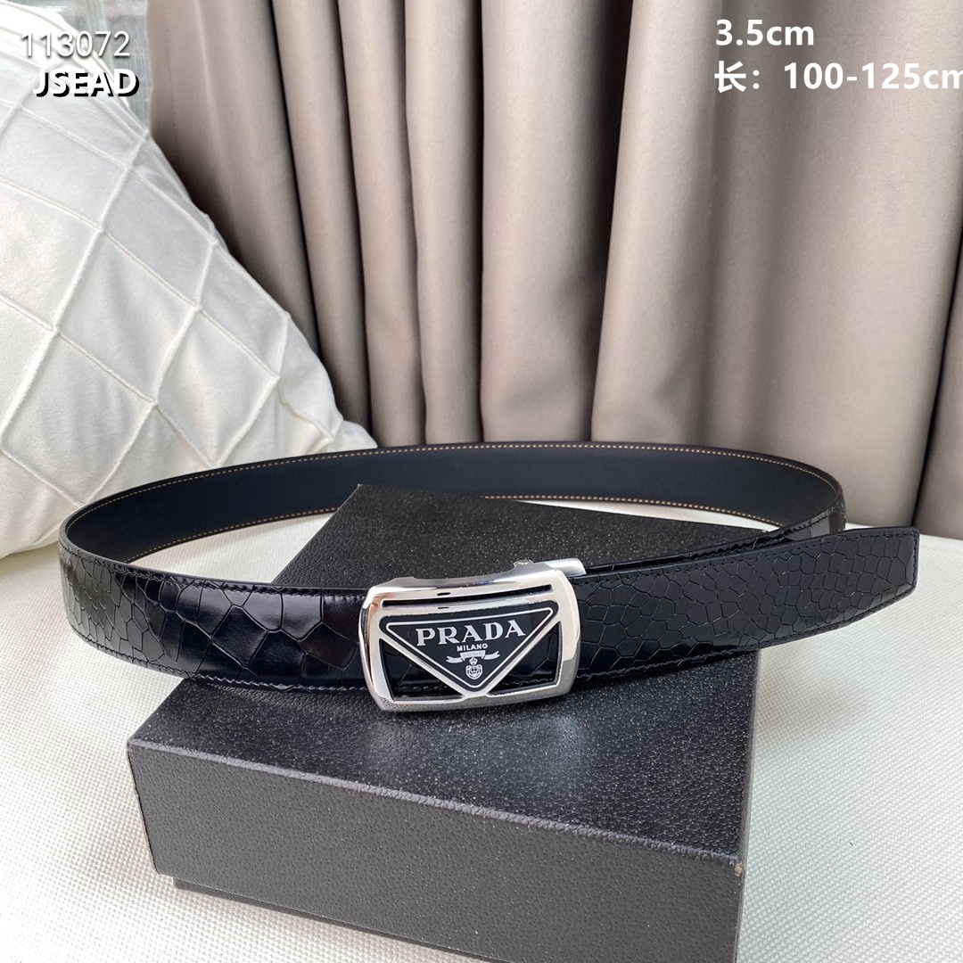 Prada belt 35mmX100-125cm 8L (7)