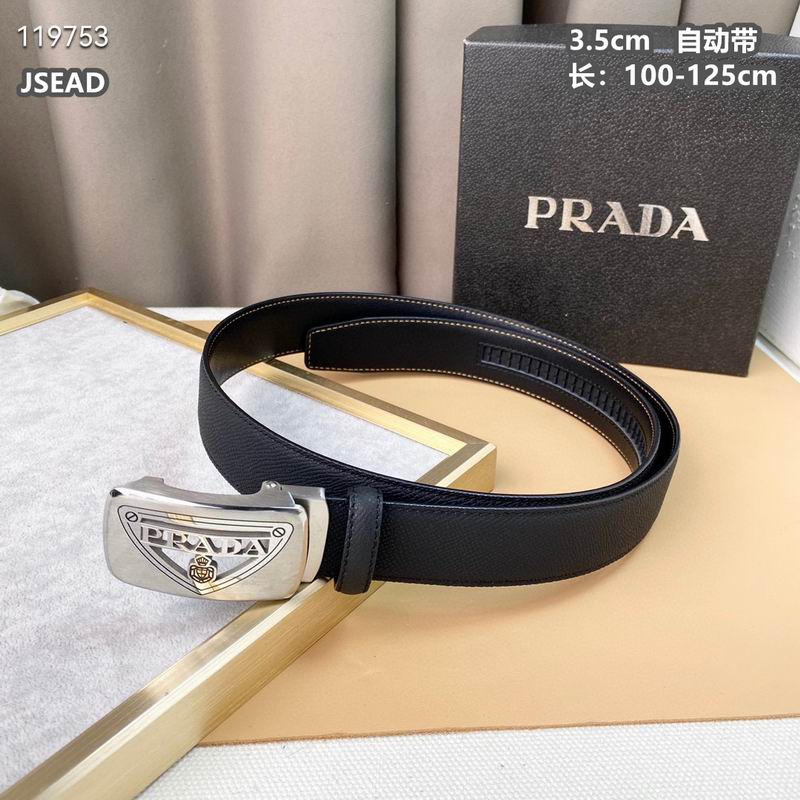 Prada belt 35mmX100-125cm 8L (8)