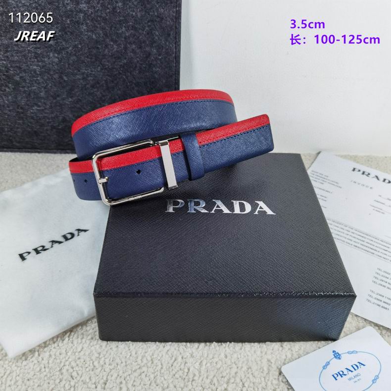 Prada belt 35mmX100-125cm 8L (8)