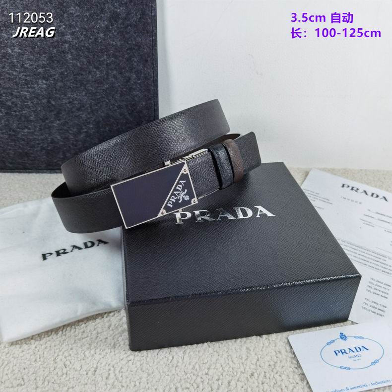 Prada belt 35mmX100-125cm 8L (8)