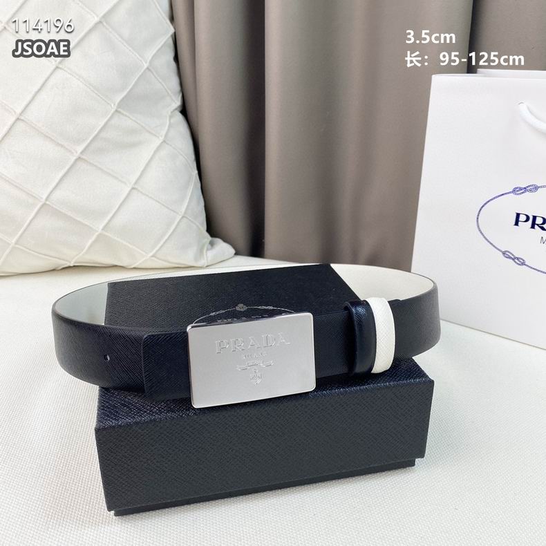 Prada belt 35mmX95-125cm 8L (36)