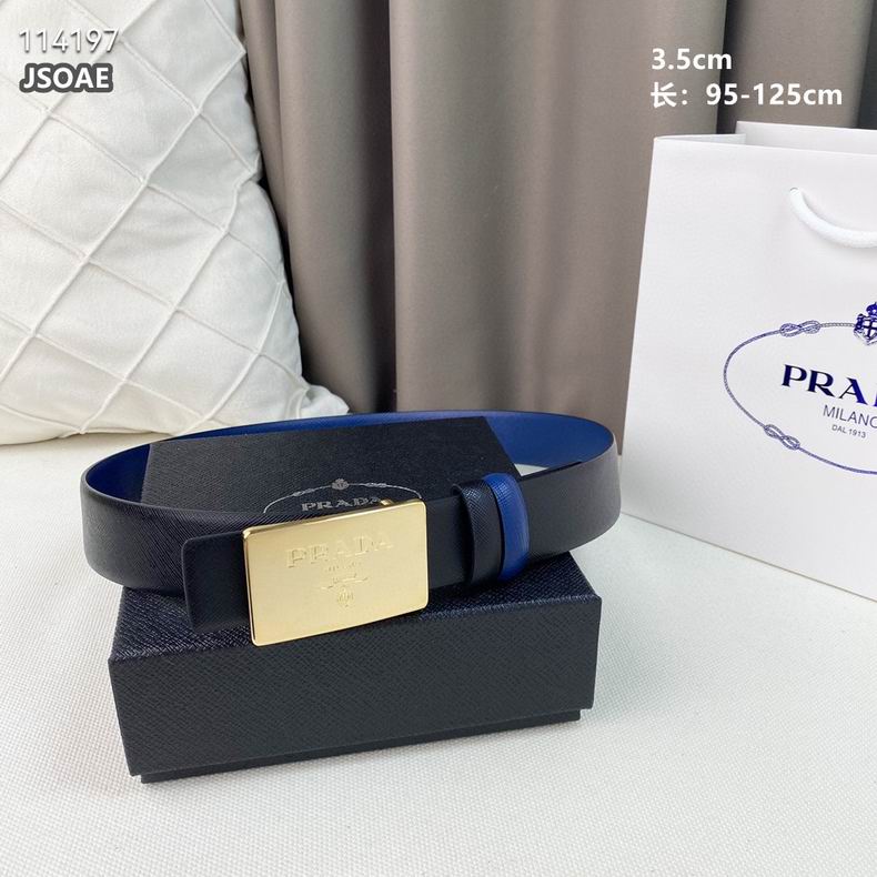 Prada belt 35mmX95-125cm 8L (39)