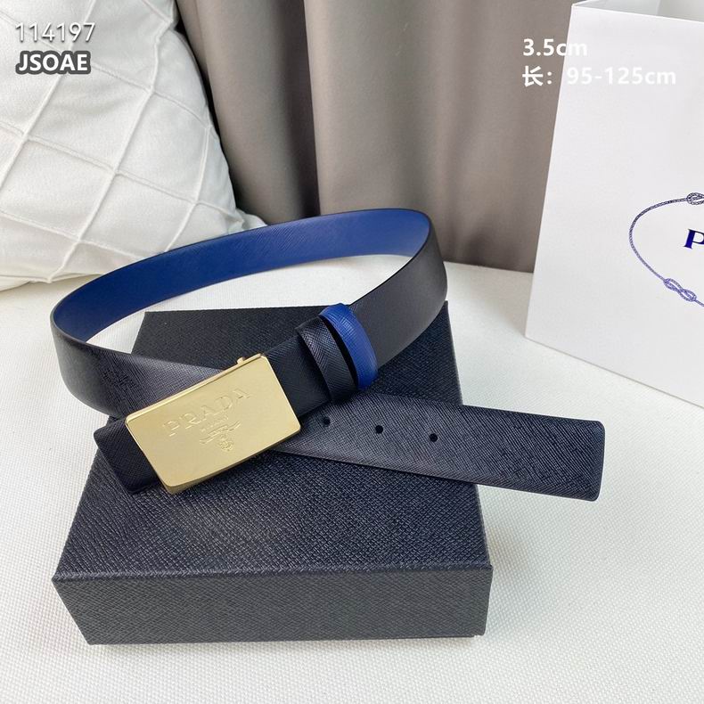 Prada belt 35mmX95-125cm 8L (40)