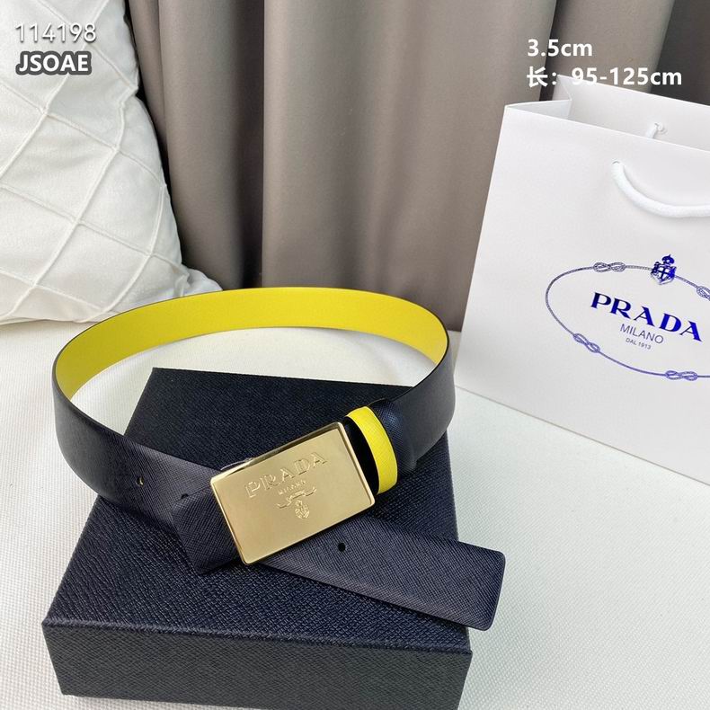 Prada belt 35mmX95-125cm 8L (42)