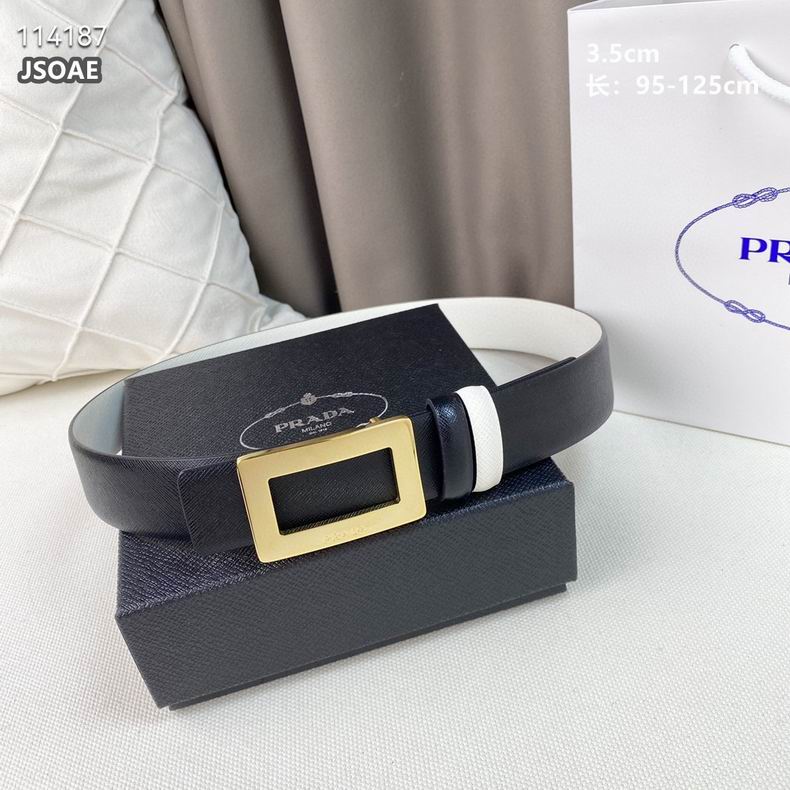 Prada belt 35mmX95-125cm 8L (9)