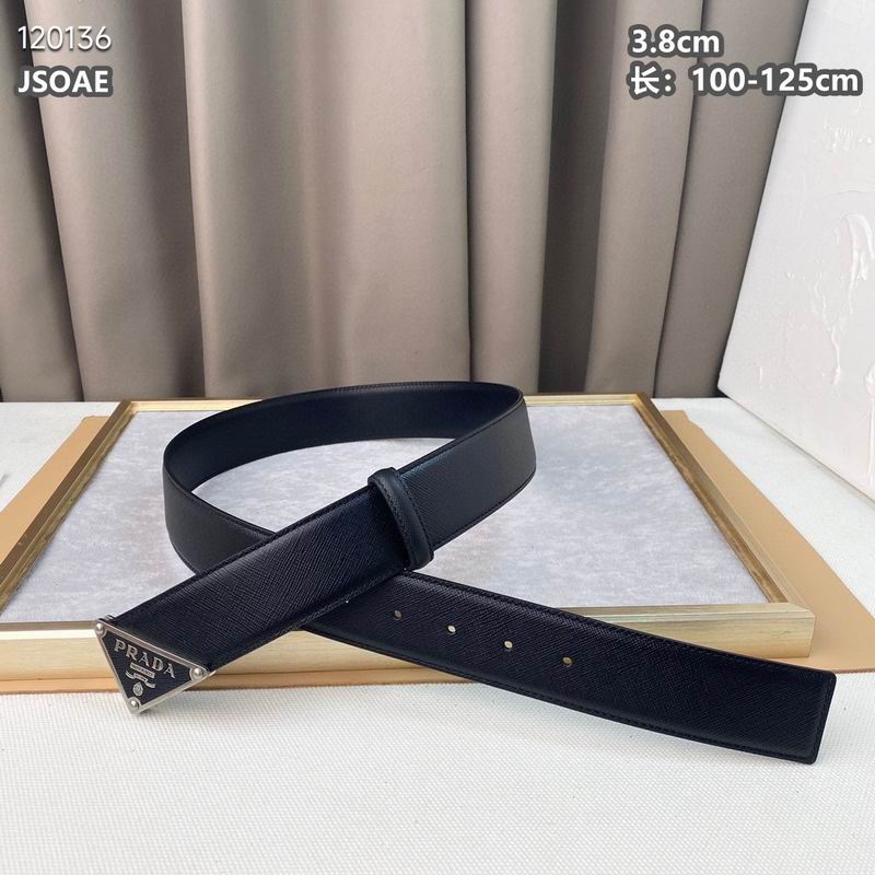 Prada belt 38mmX100-125cm 8L (9)