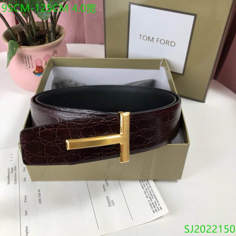 Tom Ford Belt 40mmX95-125cm 7D (104)