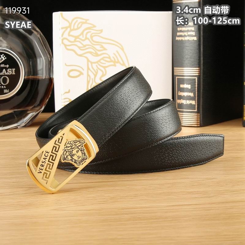 Versace belt 自动带 34mmX100-125cm 8L (4)