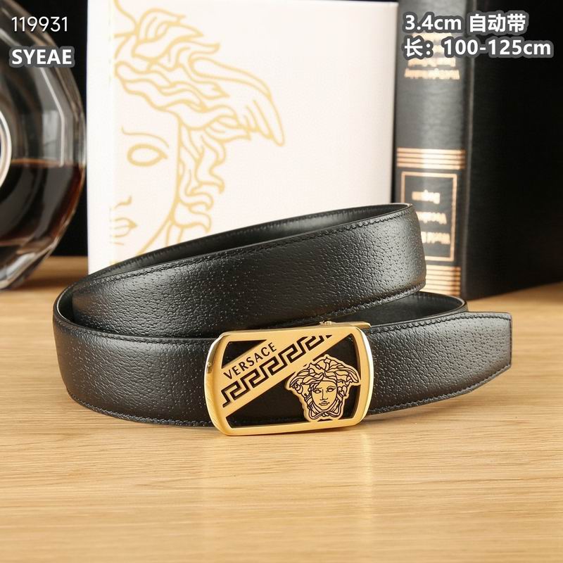 Versace belt 自动带 34mmX100-125cm 8L (6)