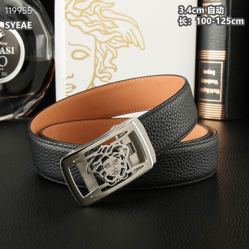 Versace belt 自动带 34mmX100-125cm 8L (8)