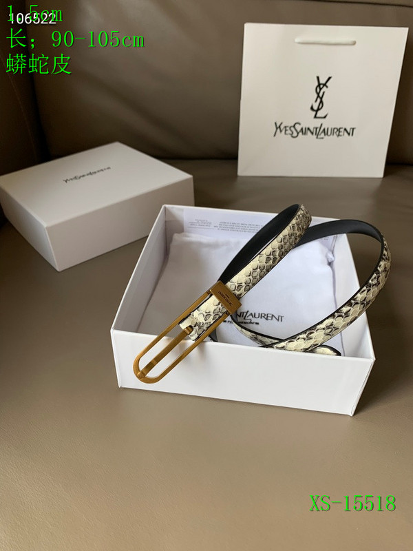 YSL Belt 15mmX90-105CM 8L (8)