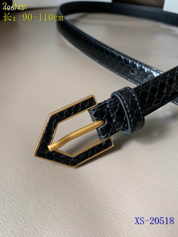 YSL Belt 20mmX90-110  8L (10)