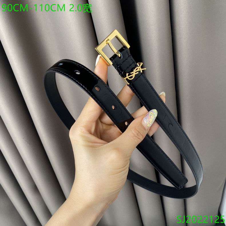 YSL Belt 20mmX90-110cm 7D (20)