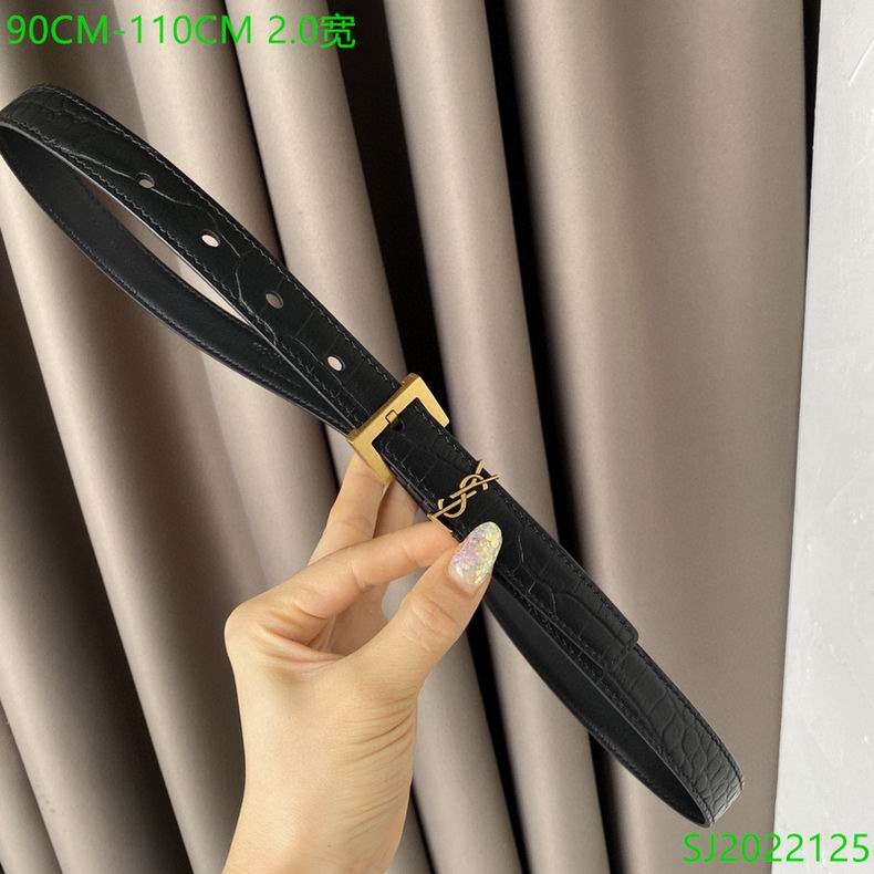 YSL Belt 20mmX90-110cm 7D (6)