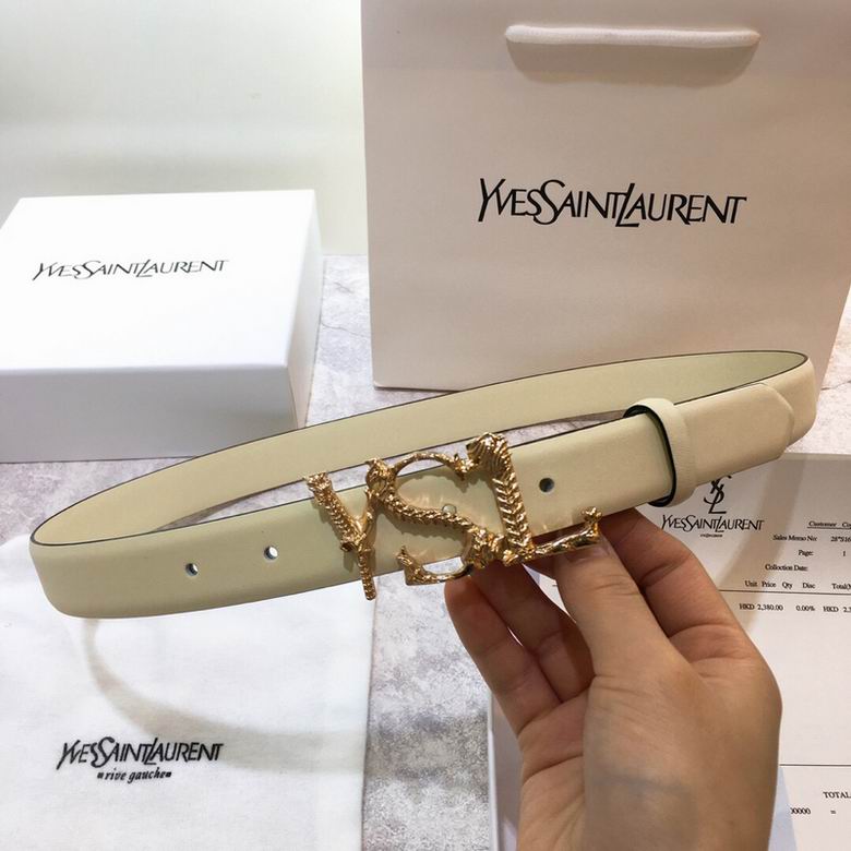 YSL Belt 20mmX95-110cm 7D (90)