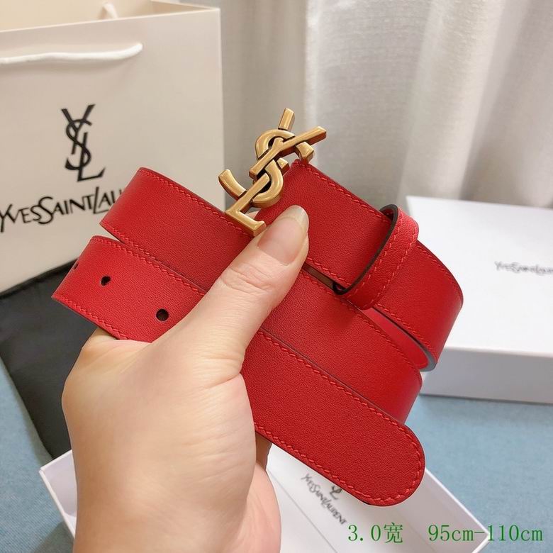 YSL Belt 30mmX95-110CM 7D   (21)