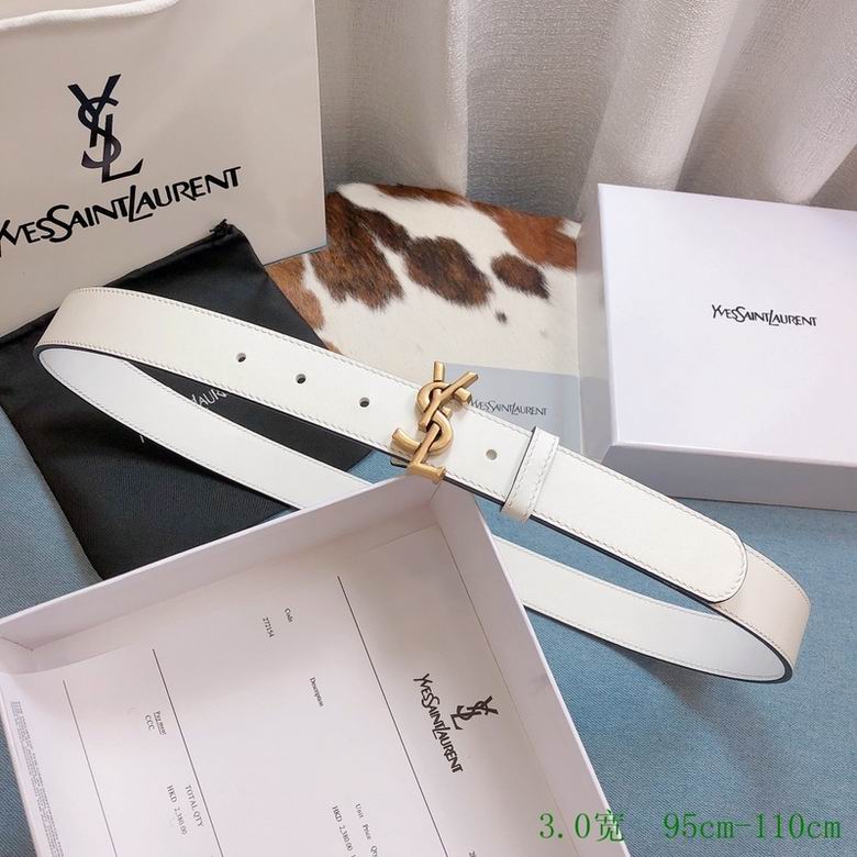 YSL Belt 30mmX95-110CM 7D   (24)