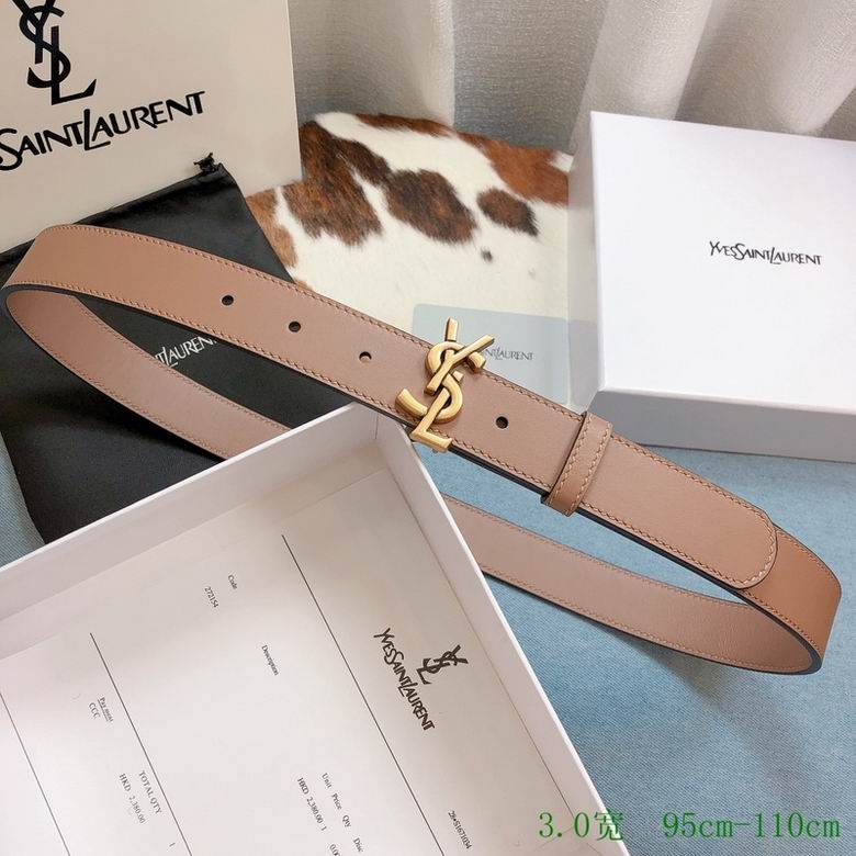 YSL Belt 30mmX95-110CM 7D   (30)