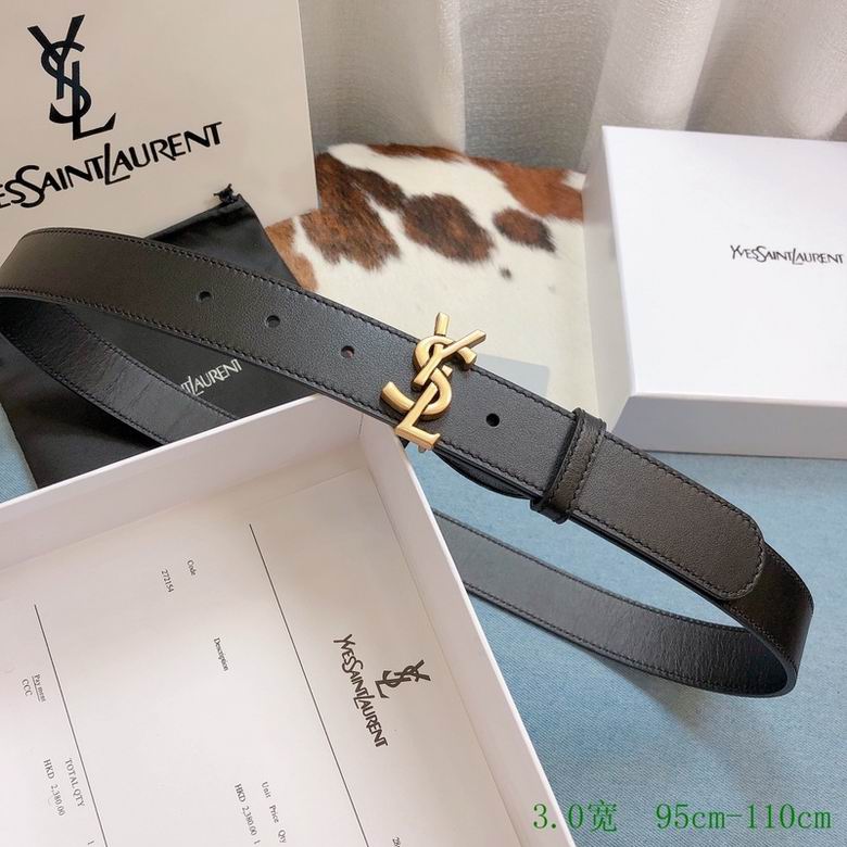 YSL Belt 30mmX95-110CM 7D   (32)