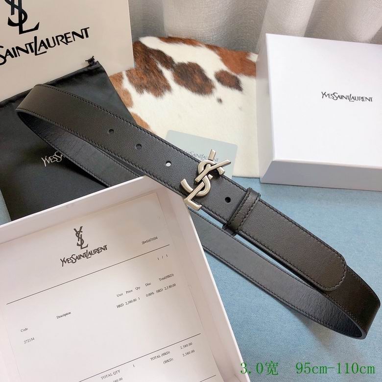 YSL Belt 30mmX95-110CM 7D   (34)