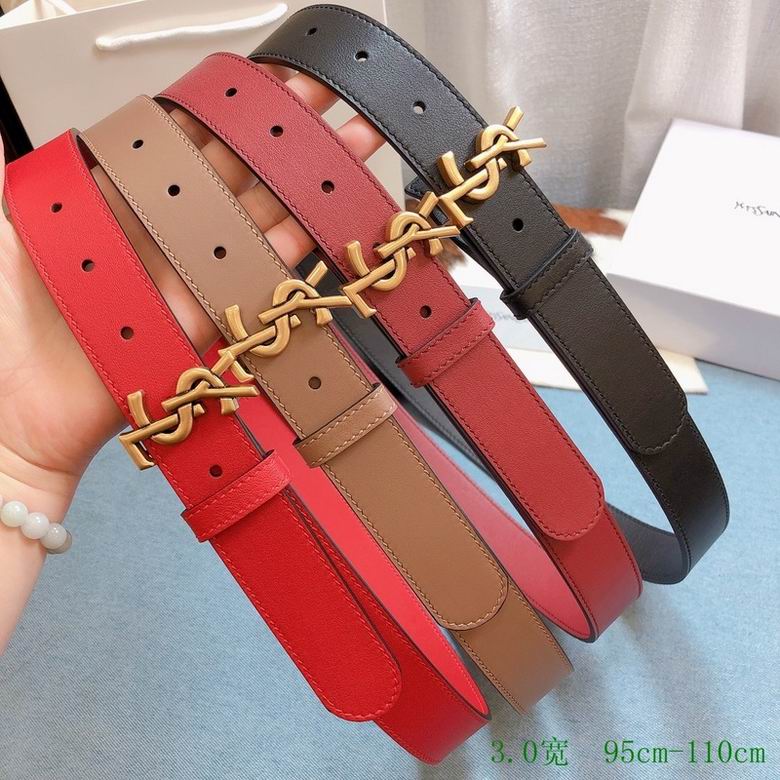 YSL Belt 30mmX95-110CM 7D   (35)