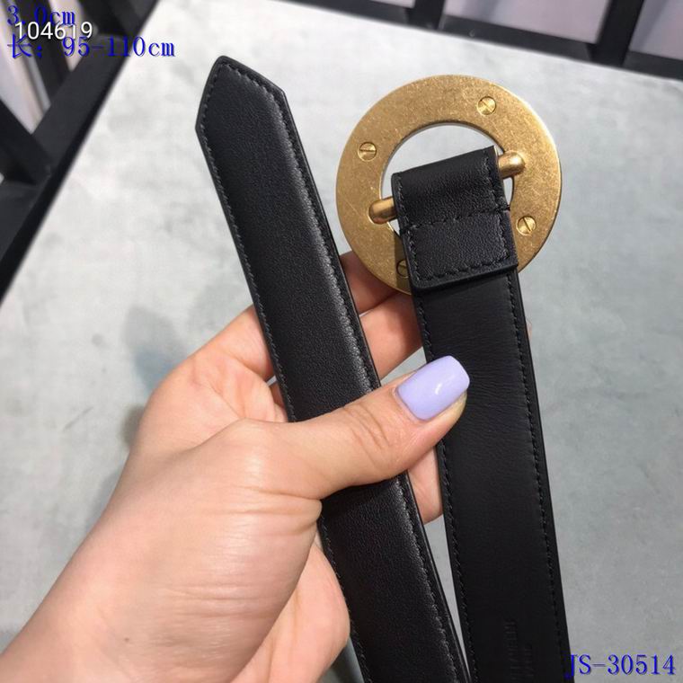 YSL Belt 30mmX95-110CM 8L (6)