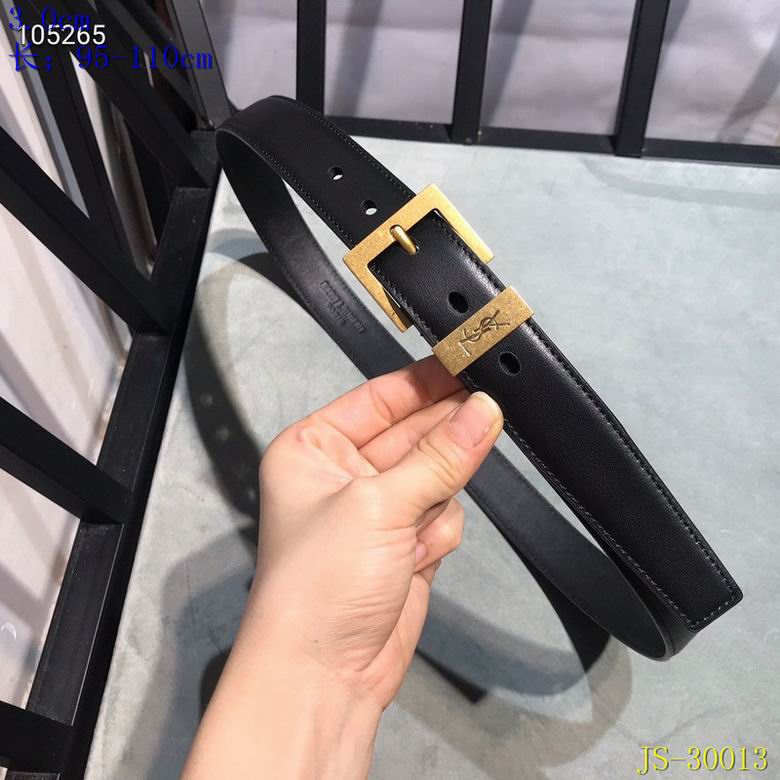 YSL Belt 30mmX95-110CM 8L    (10)