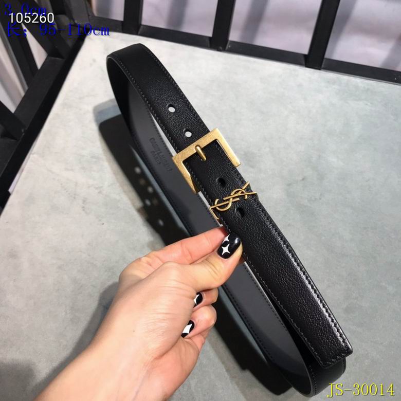 YSL Belt 30mmX95-110CM 8L    (24)