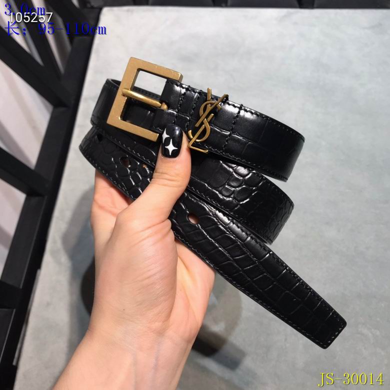 YSL Belt 30mmX95-110CM 8L    (32)