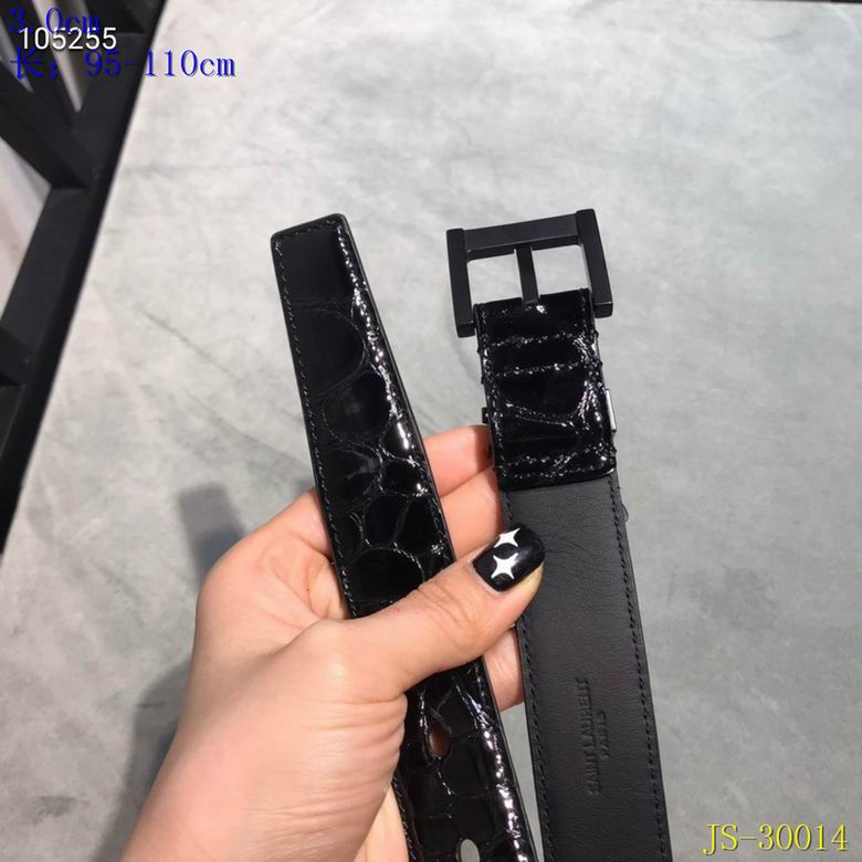 YSL Belt 30mmX95-110CM 8L    (38)