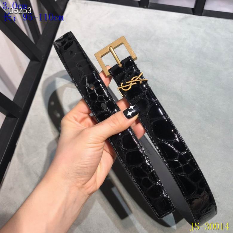 YSL Belt 30mmX95-110CM 8L    (46)