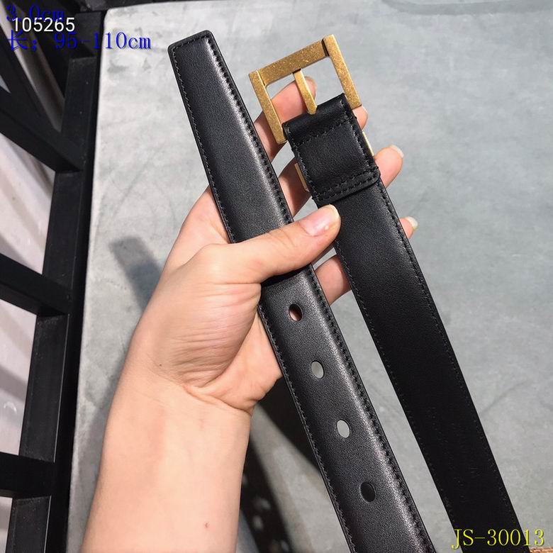 YSL Belt 30mmX95-110CM 8L    (8)