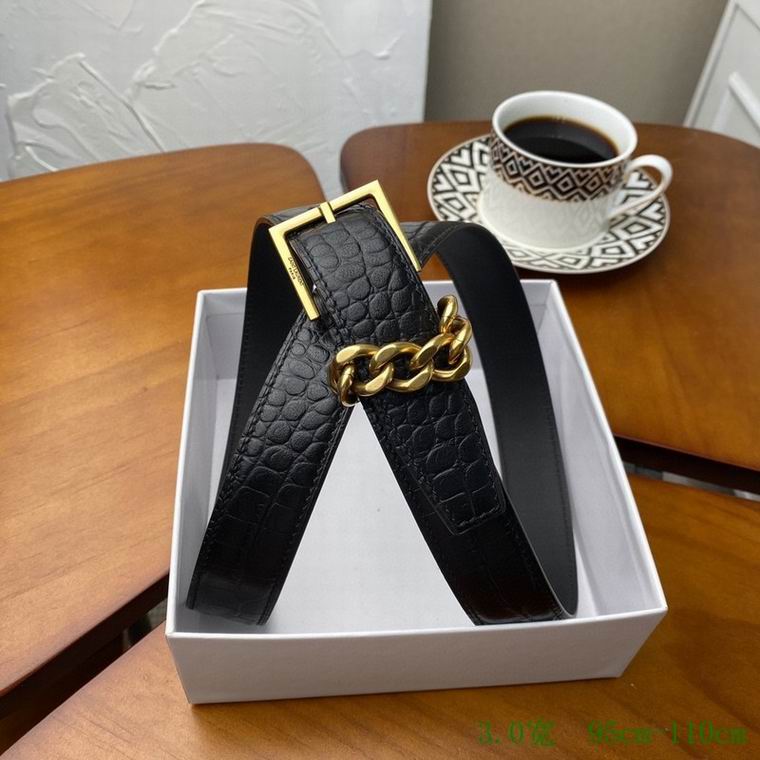 YSL Belt 30mmX95-110cm 7D  (7)
