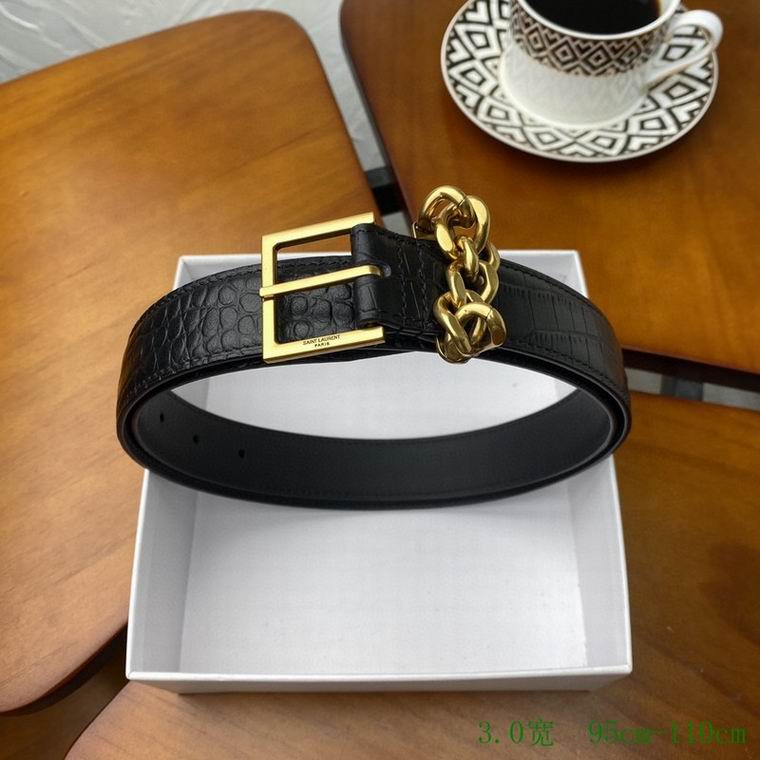 YSL Belt 30mmX95-110cm 7D  (8)